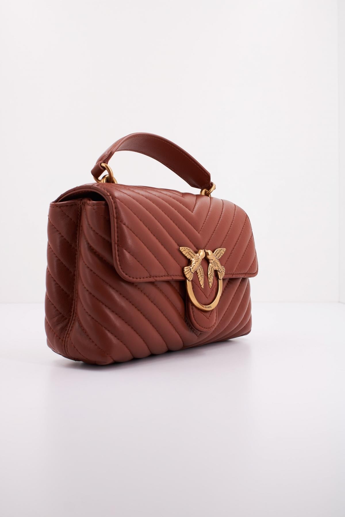 PINKO LOVE LADY PUFF MINI CL en color MARRON (2)