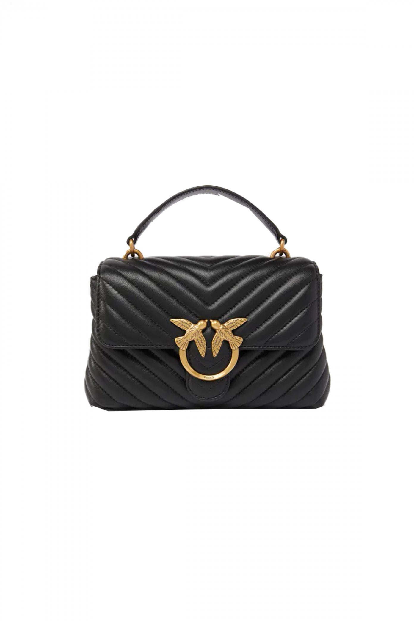 PINKO AGK LOVE LADY PUFF MINI CL en color NEGRO (1)