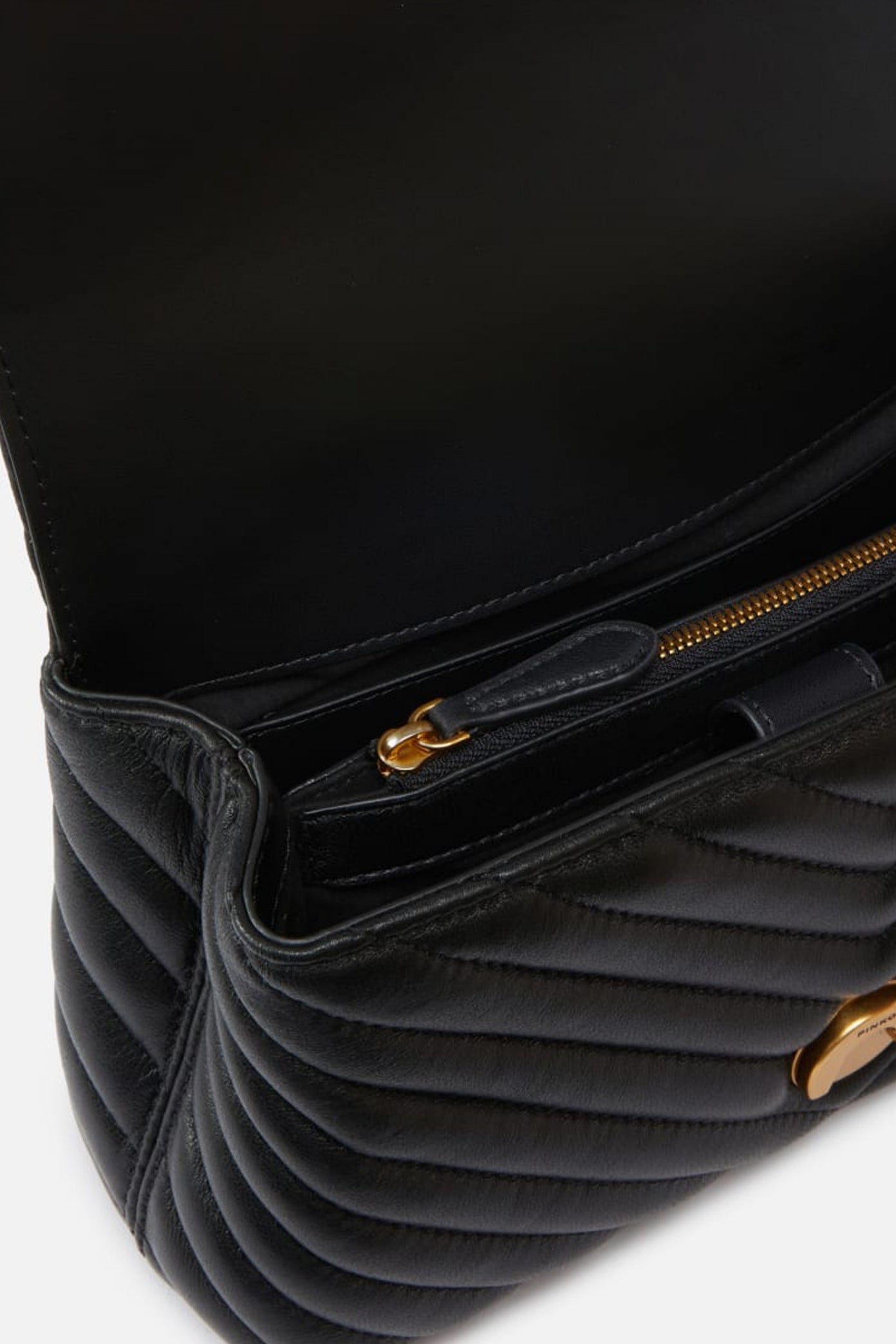 PINKO AGK LOVE LADY PUFF MINI CL en color NEGRO (3)