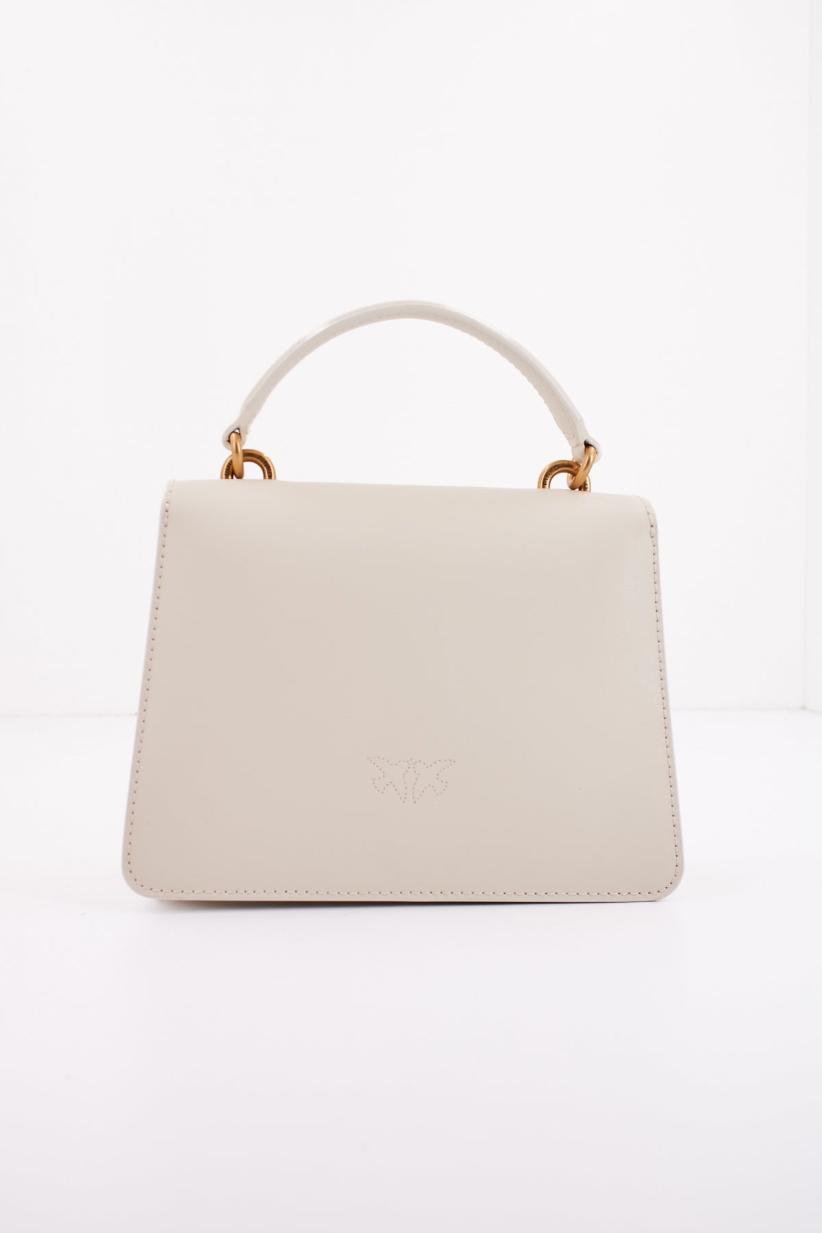 PINKO LOVE ONE TOP HANDLE MIN en color BLANCO (3)