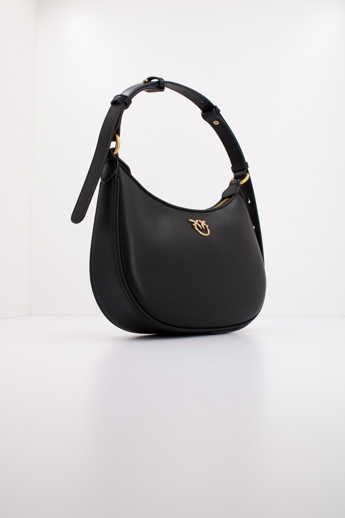PINKO HALF MOON MINI FL en color NEGRO (2)
