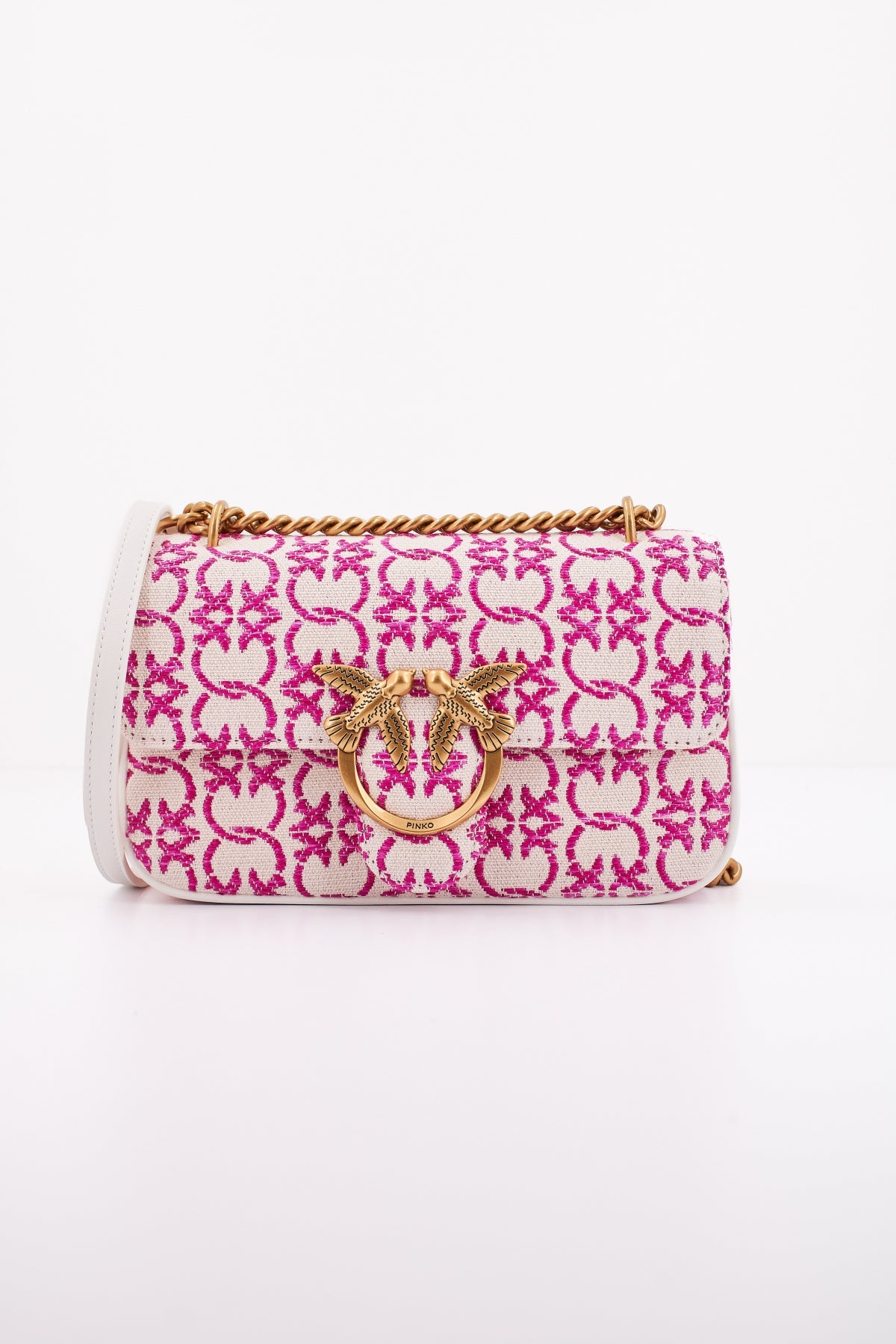 PINKO LOVE ONE MINI DC SINGLE en color BLANCO (1)