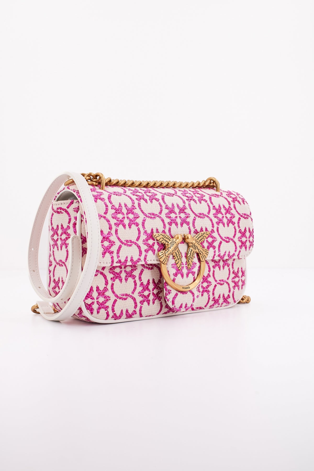 PINKO LOVE ONE MINI DC SINGLE en color BLANCO (2)