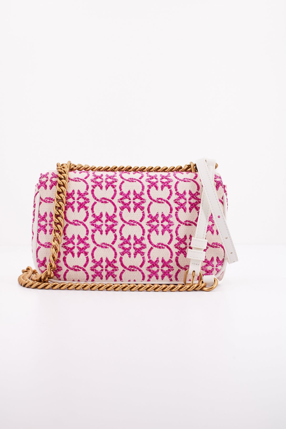 PINKO LOVE ONE MINI DC SINGLE en color BLANCO (3)