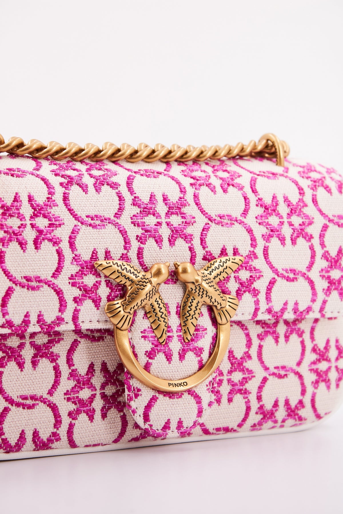 PINKO LOVE ONE MINI DC SINGLE en color BLANCO (4)