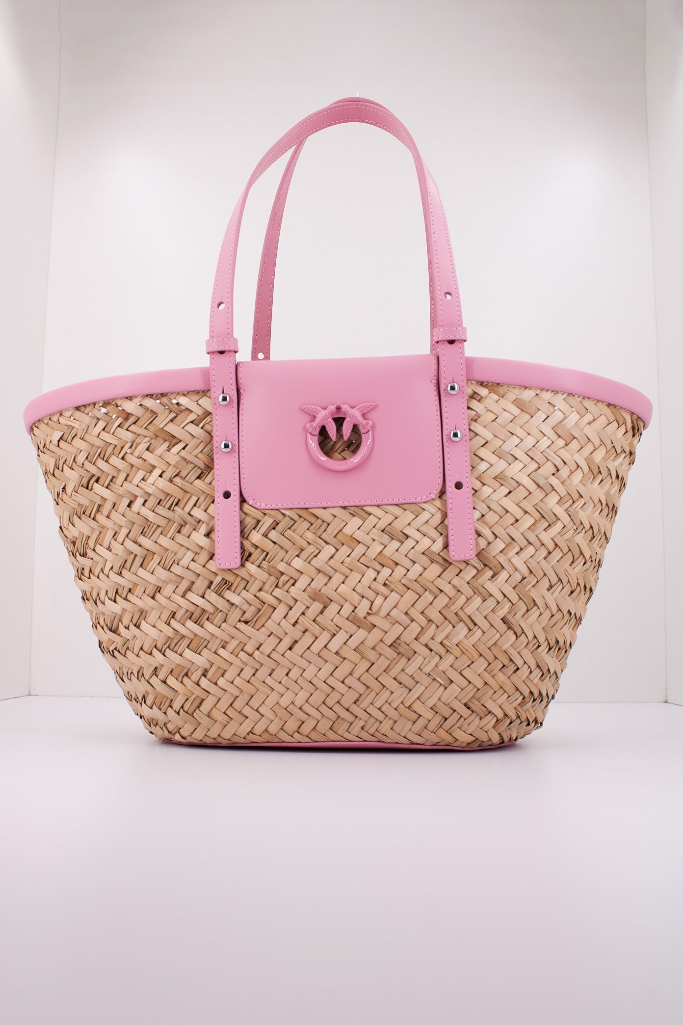 PINKO LOVE SUMMER BASKET en color ROSA (1)