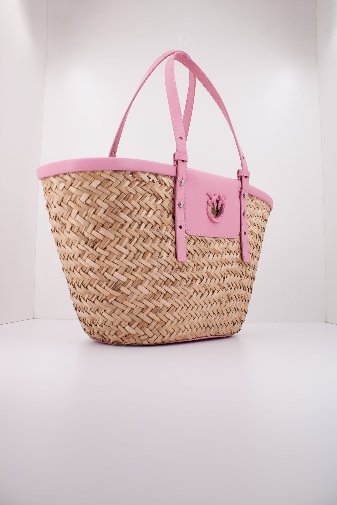 PINKO LOVE SUMMER BASKET en color ROSA (2)