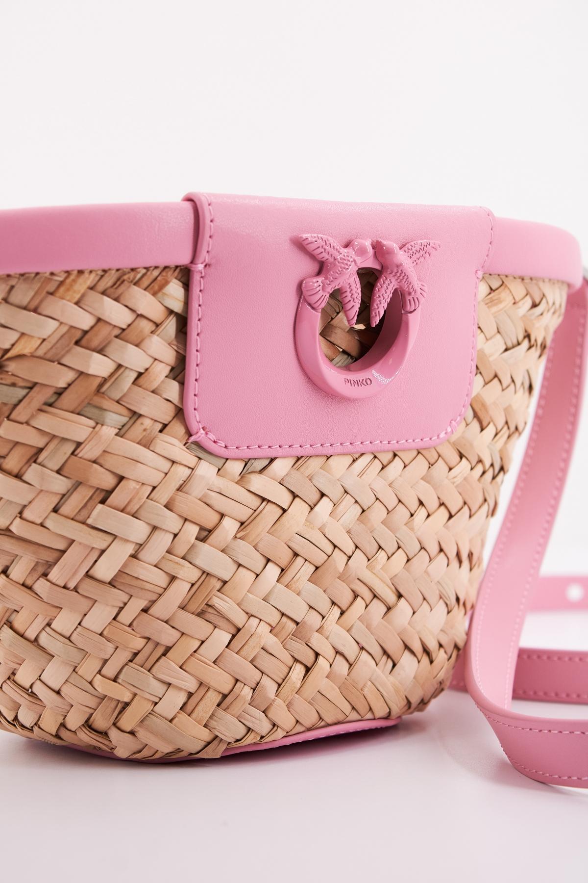 PINKO LOVE SUMMER BUCKET en color ROSA (4)