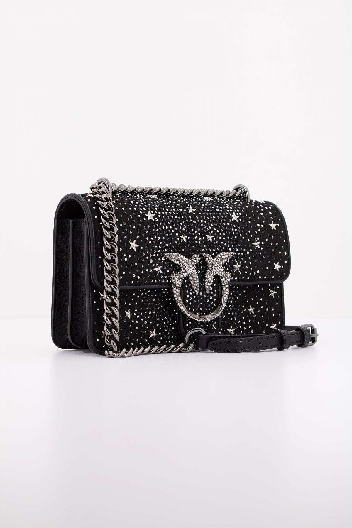 PINKO LOVE ICON MINI DC en color NEGRO (2)