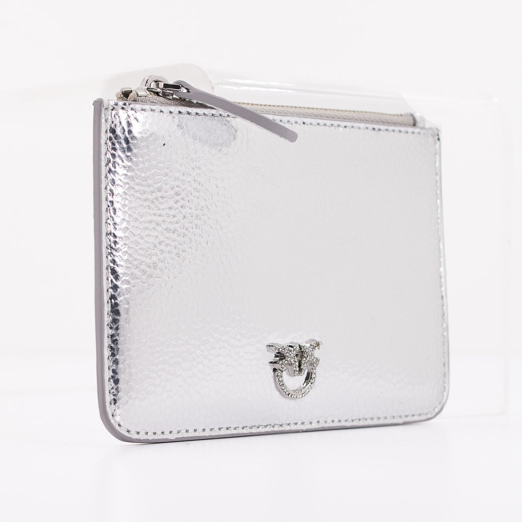PINKO FLAT MINI en color PLATA (5)