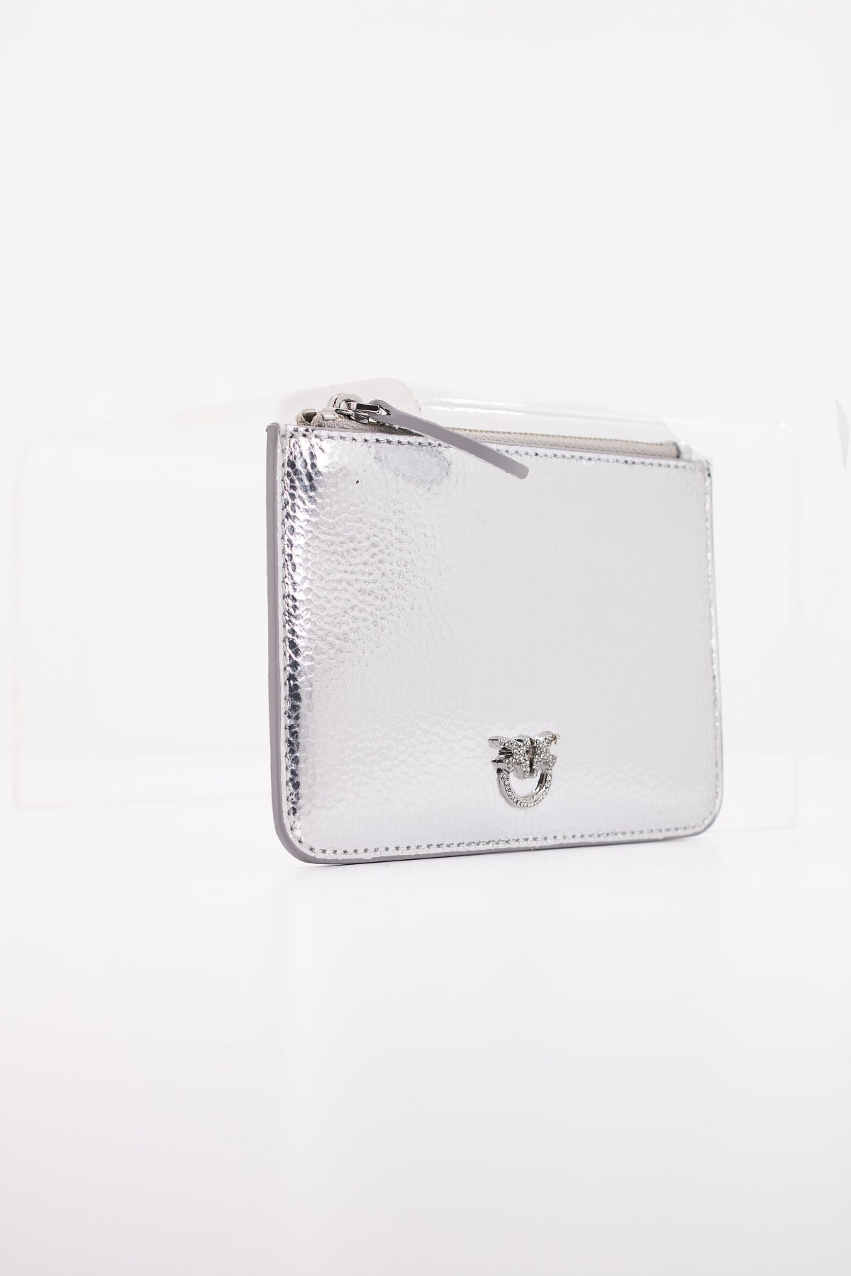 PINKO FLAT MINI en color PLATA (2)