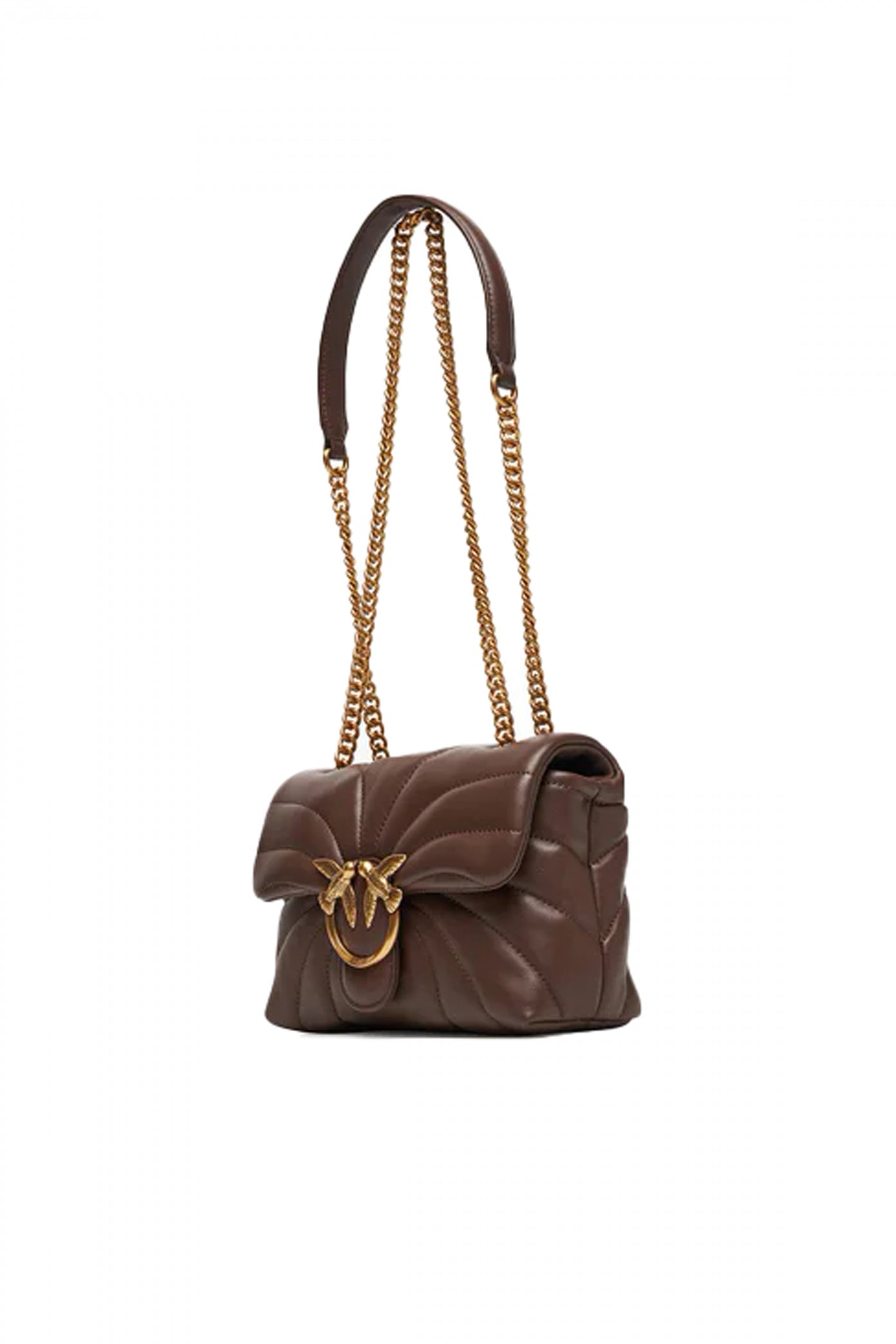 PINKO AEX LOVE MINI PUFF CL en color MARRON (3)