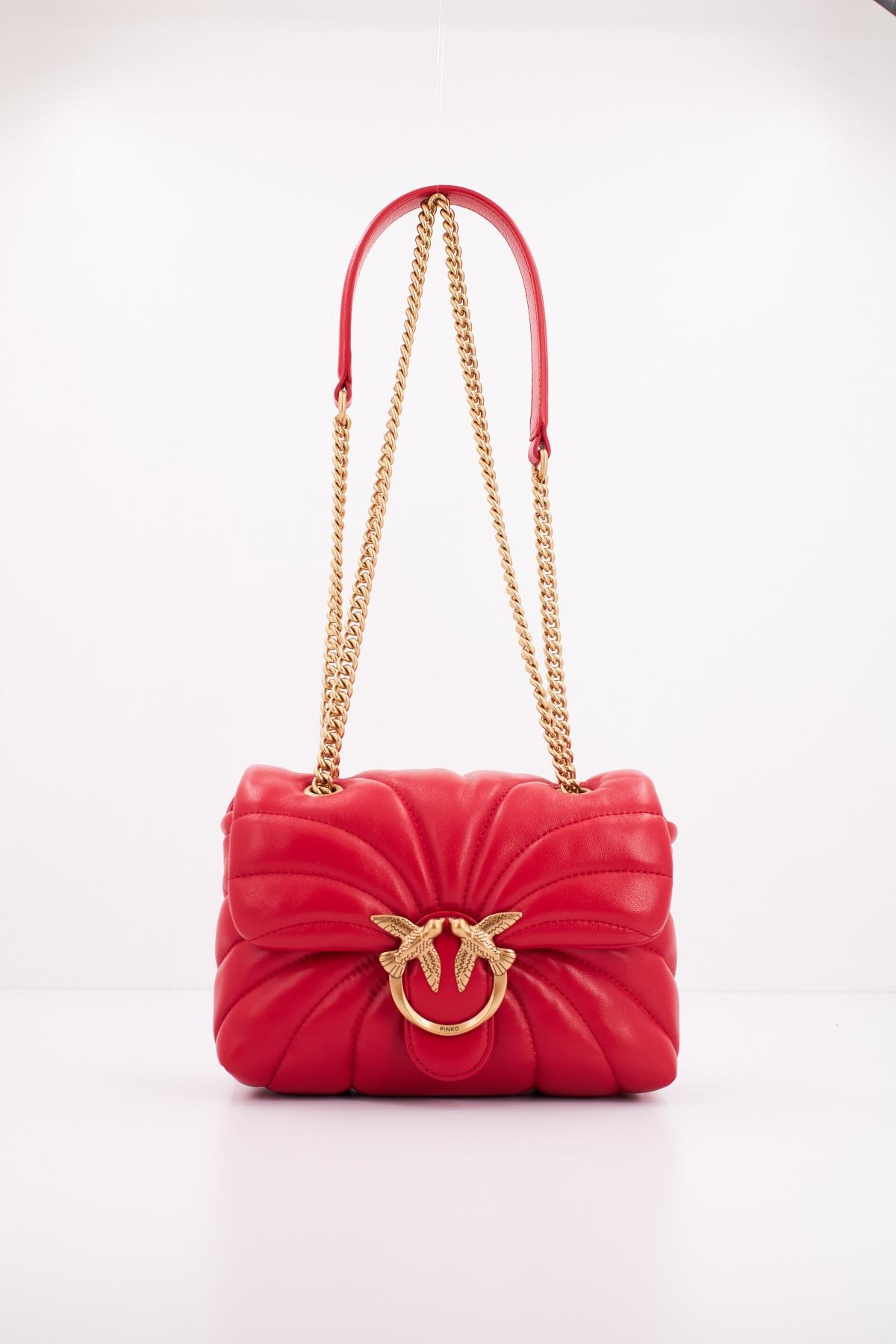 PINKO AEX LOVE MINI PUFF CL en color ROJO (1)