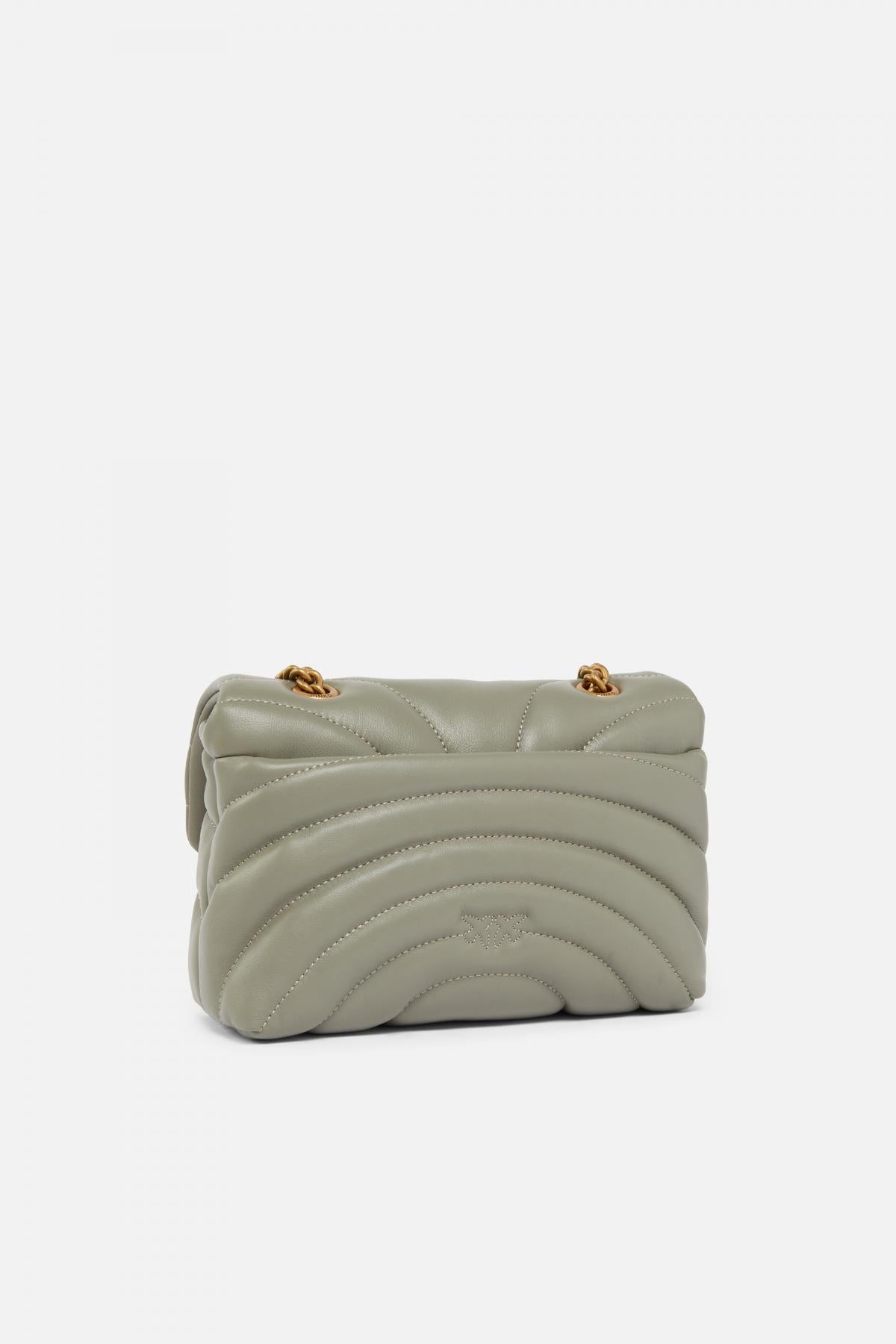 PINKO AEX LOVE MINI PUFF CL en color VERDE (2)