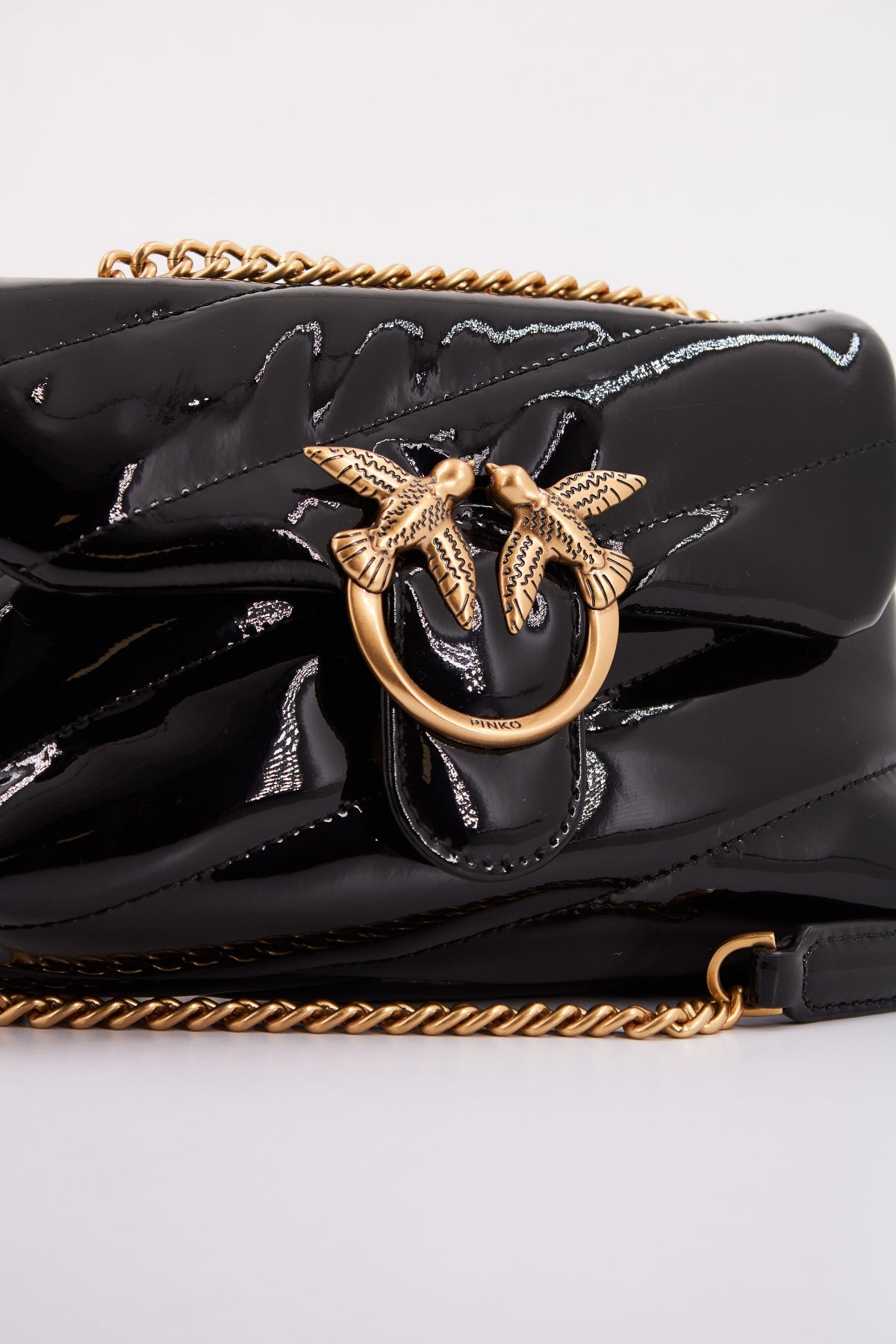 PINKO LOVE BABY PUFF CL en color NEGRO (4)