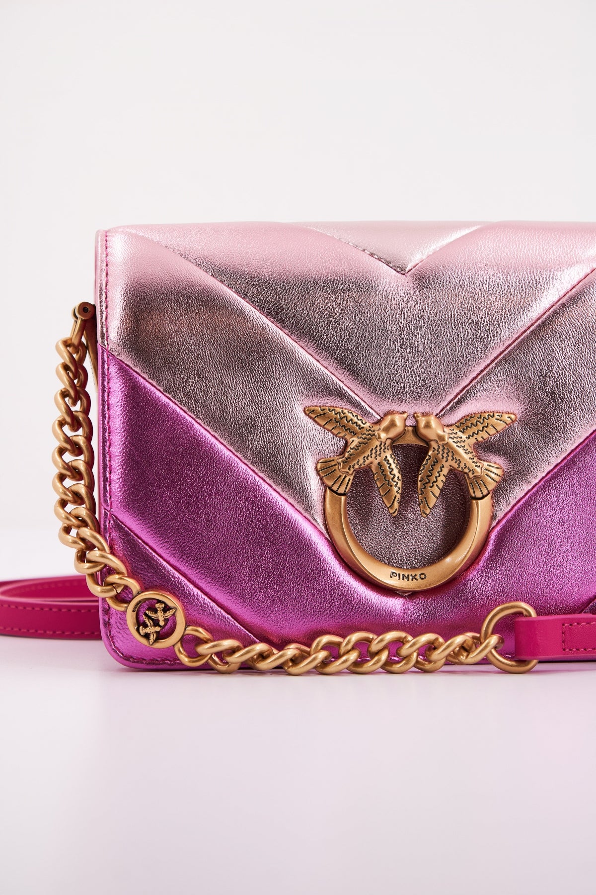 PINKO LOVE CLICK MINI en color ROSA (4)