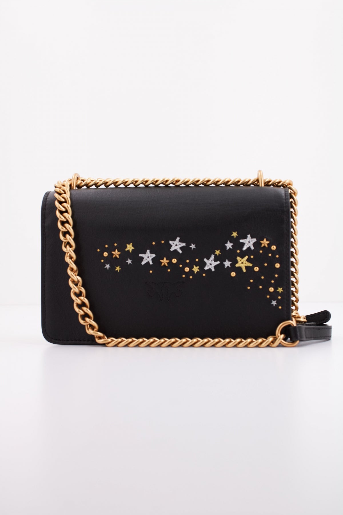 PINKO LOVE ONE MINI DC VIT. M en color NEGRO (3)
