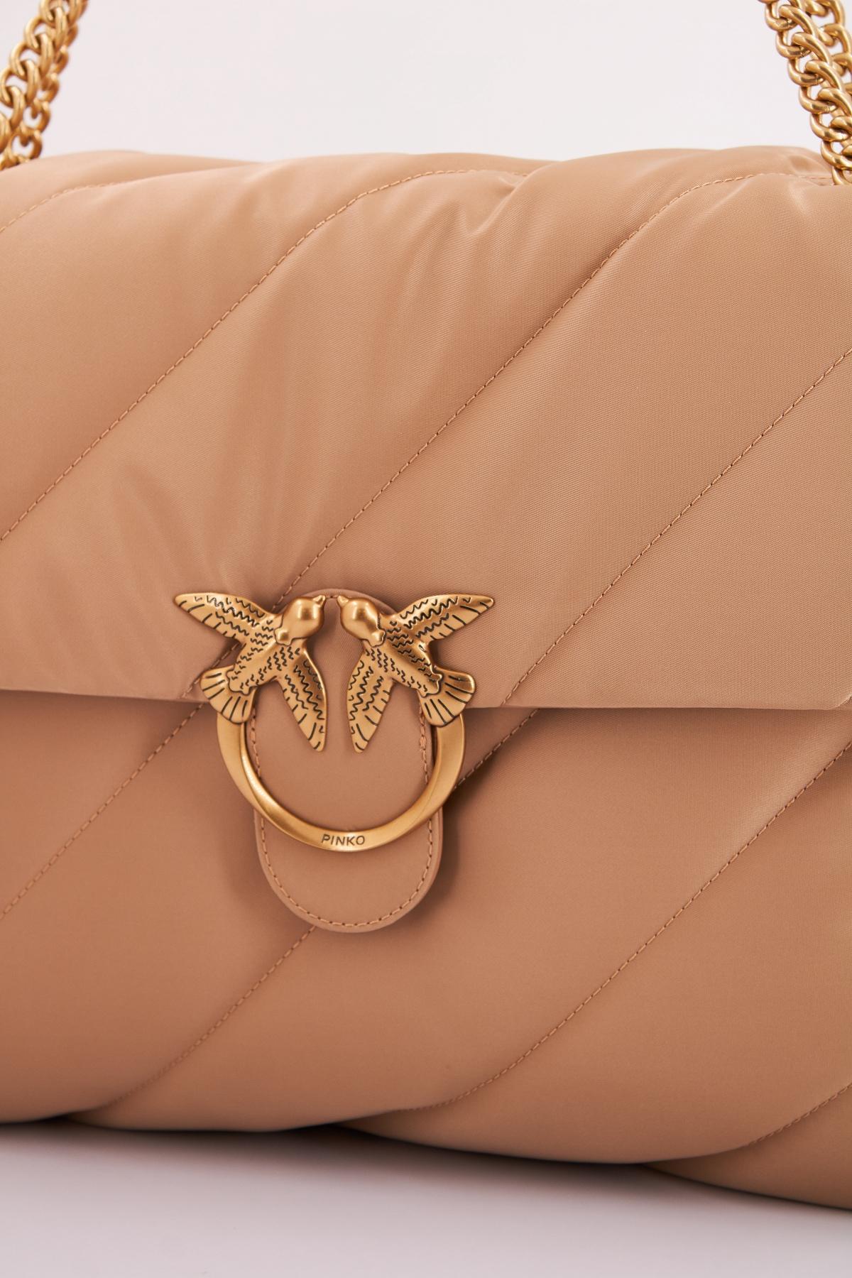 PINKO LOVE PUFF EXTRA CL en color MARRON CLARO (4)