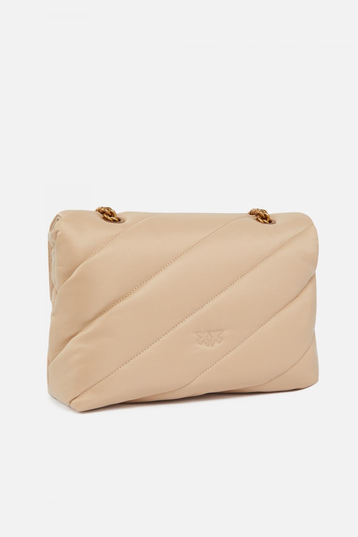 PINKO LOVE PUFF CLASSIC CL en color BEIS (2)