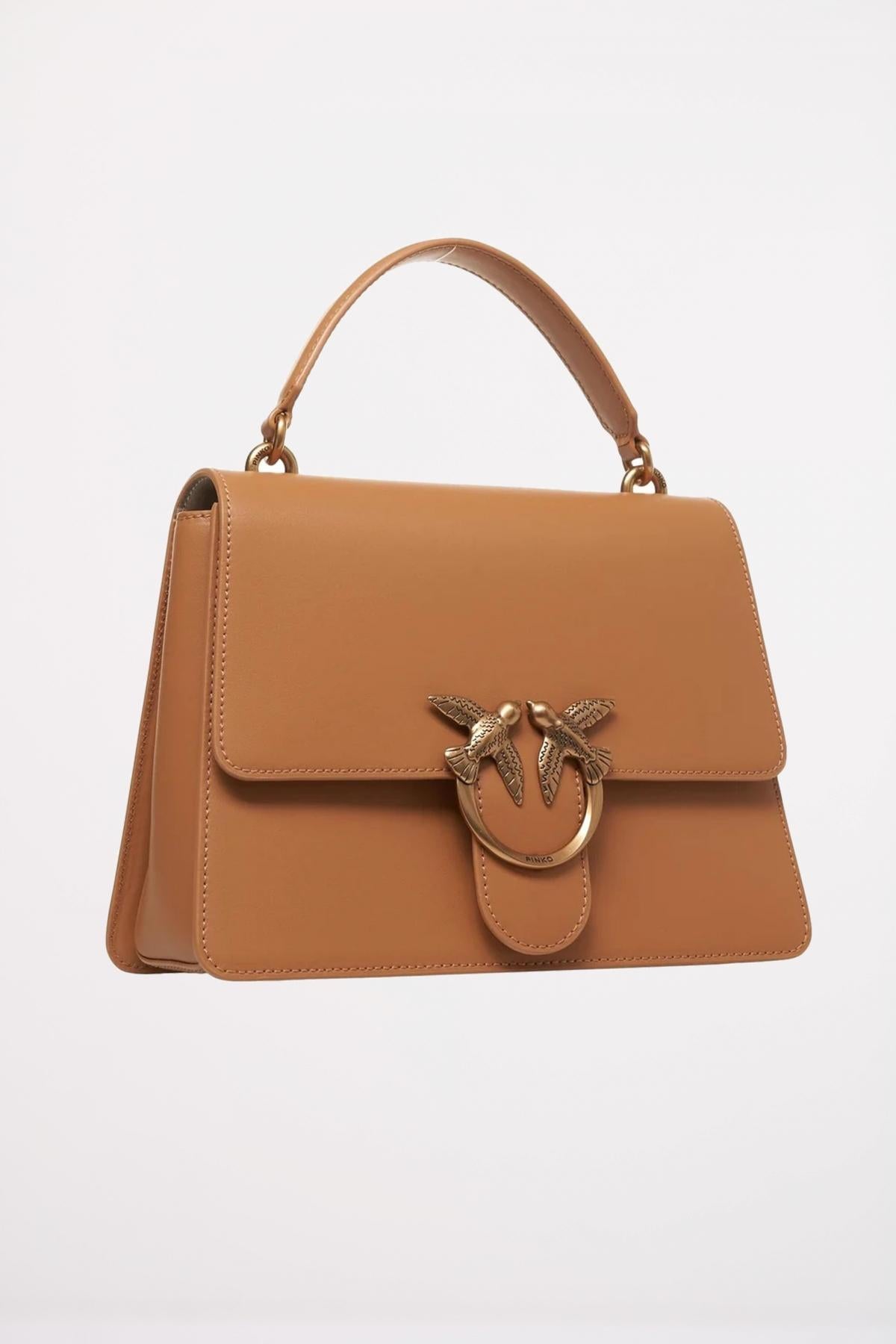 PINKO LOVE ONE TOP HAND en color MARRON (2)