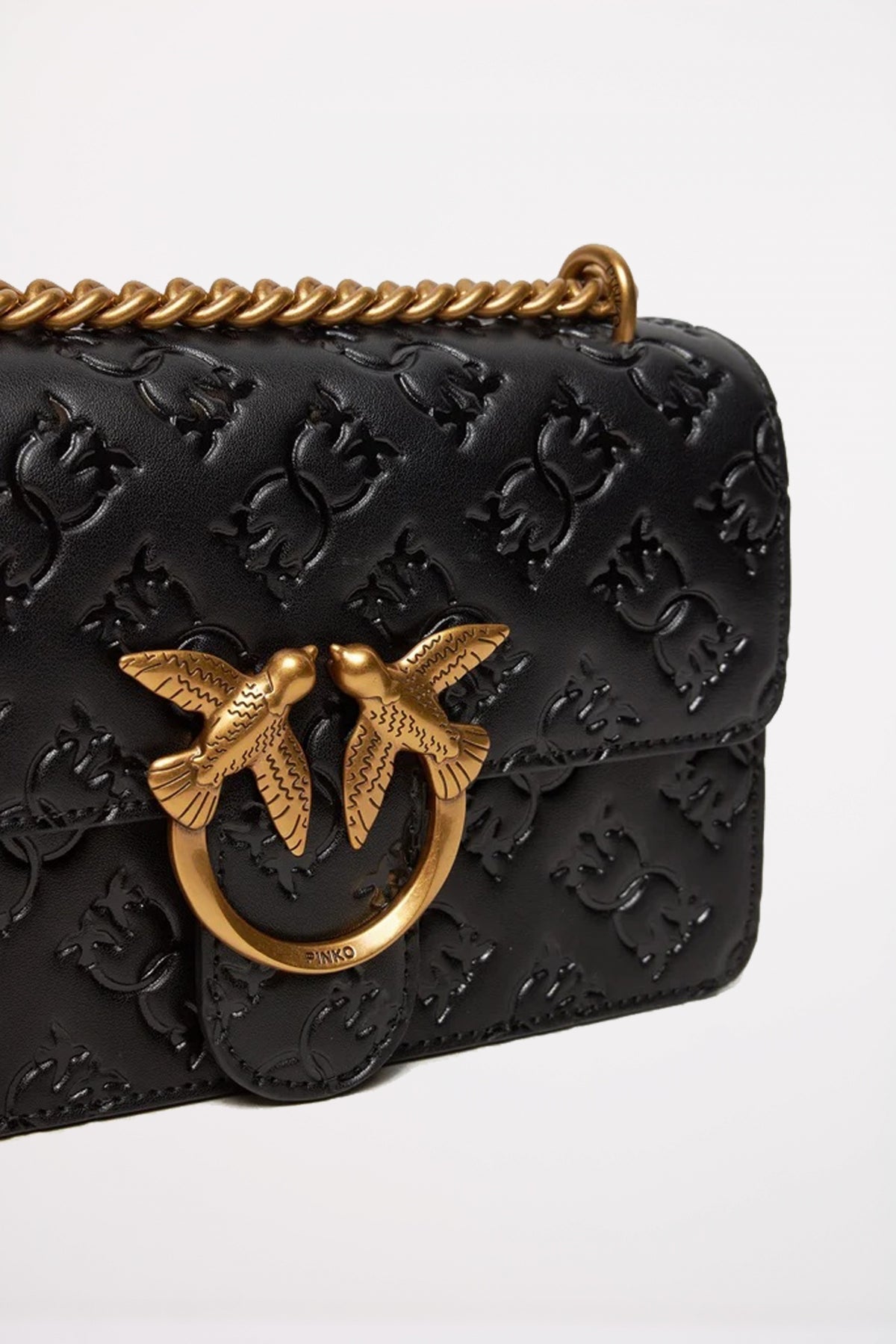 PINKO LOVE ONE MINI DC en color NEGRO (2)