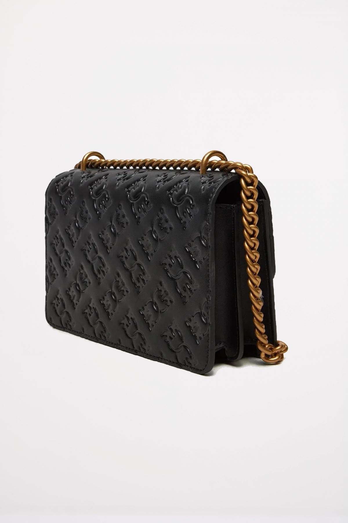 PINKO LOVE ONE MINI DC en color NEGRO (3)