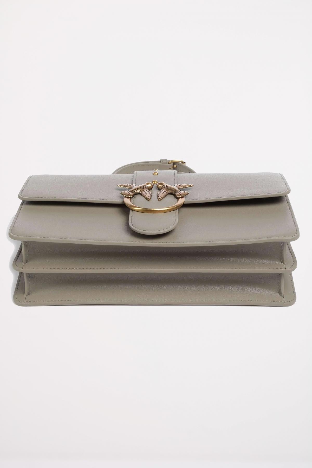 PINKO LOVE ONE CLASSIC en color GRIS (3)