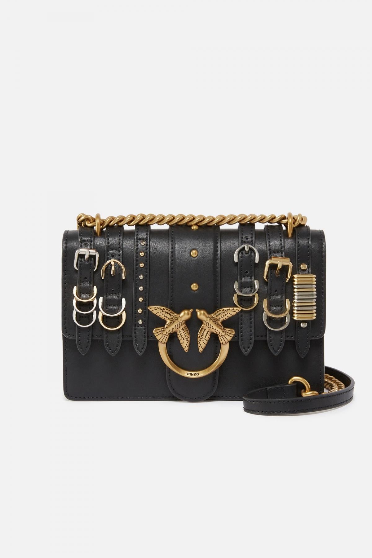 PINKO LOVE ONE MINI LIG en color NEGRO (1)
