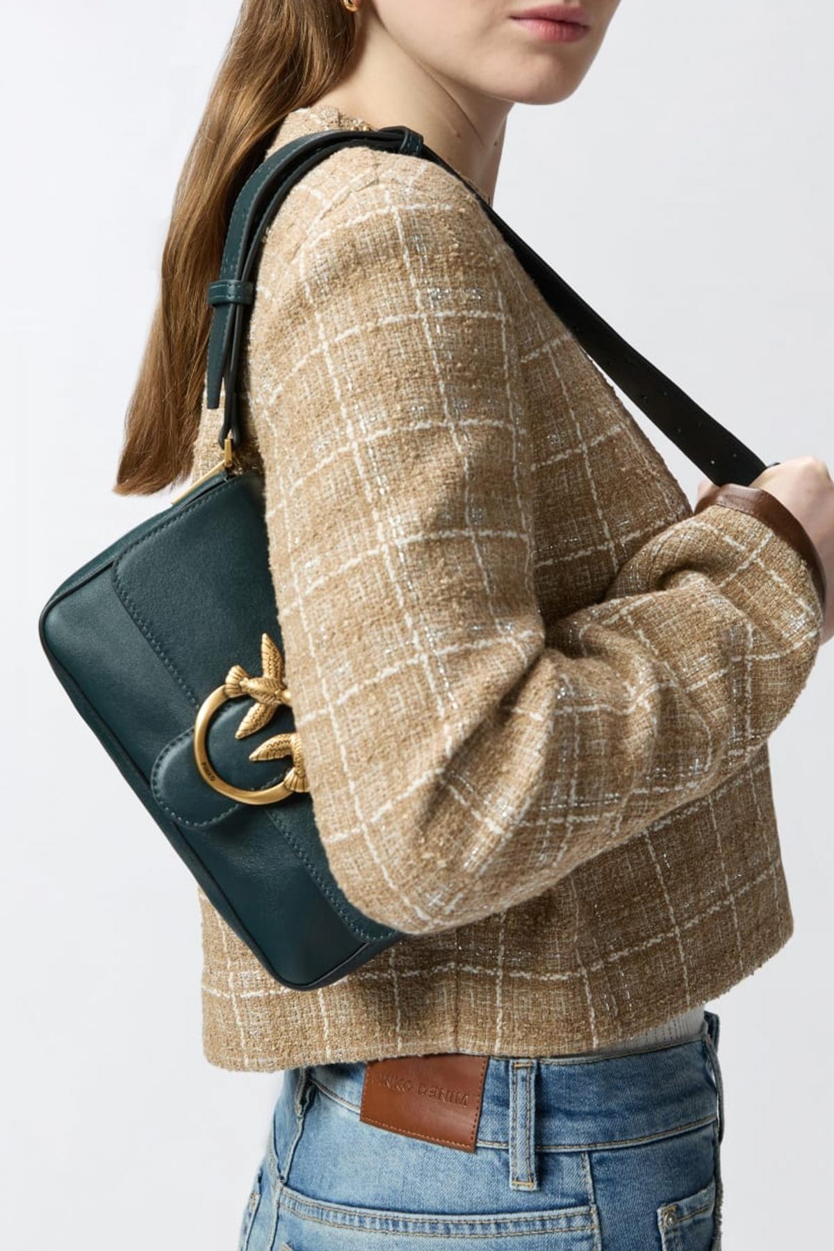 PINKO LOVE ONE MINI SLO en color VERDE (4)