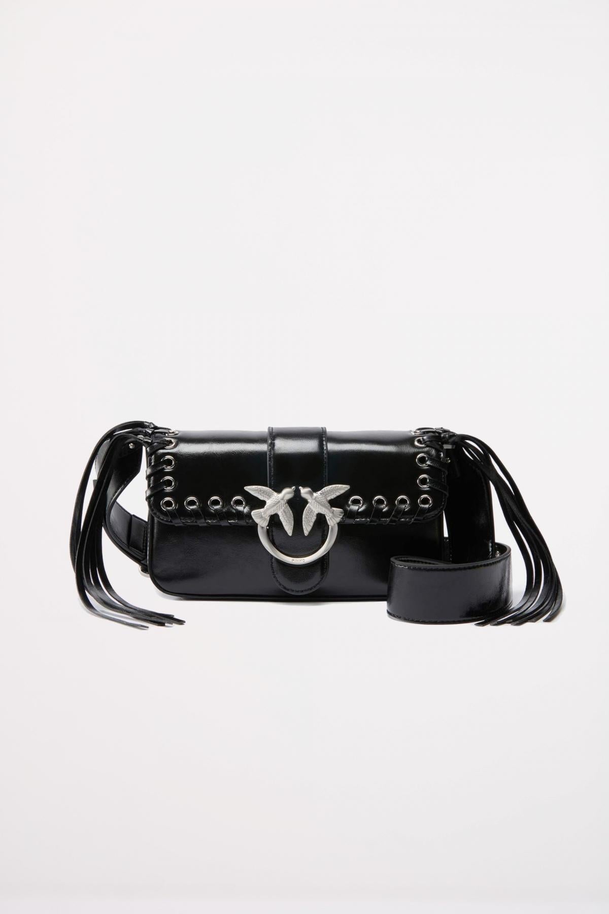 PINKO LOVE ONE MINI SLO en color NEGRO (1)