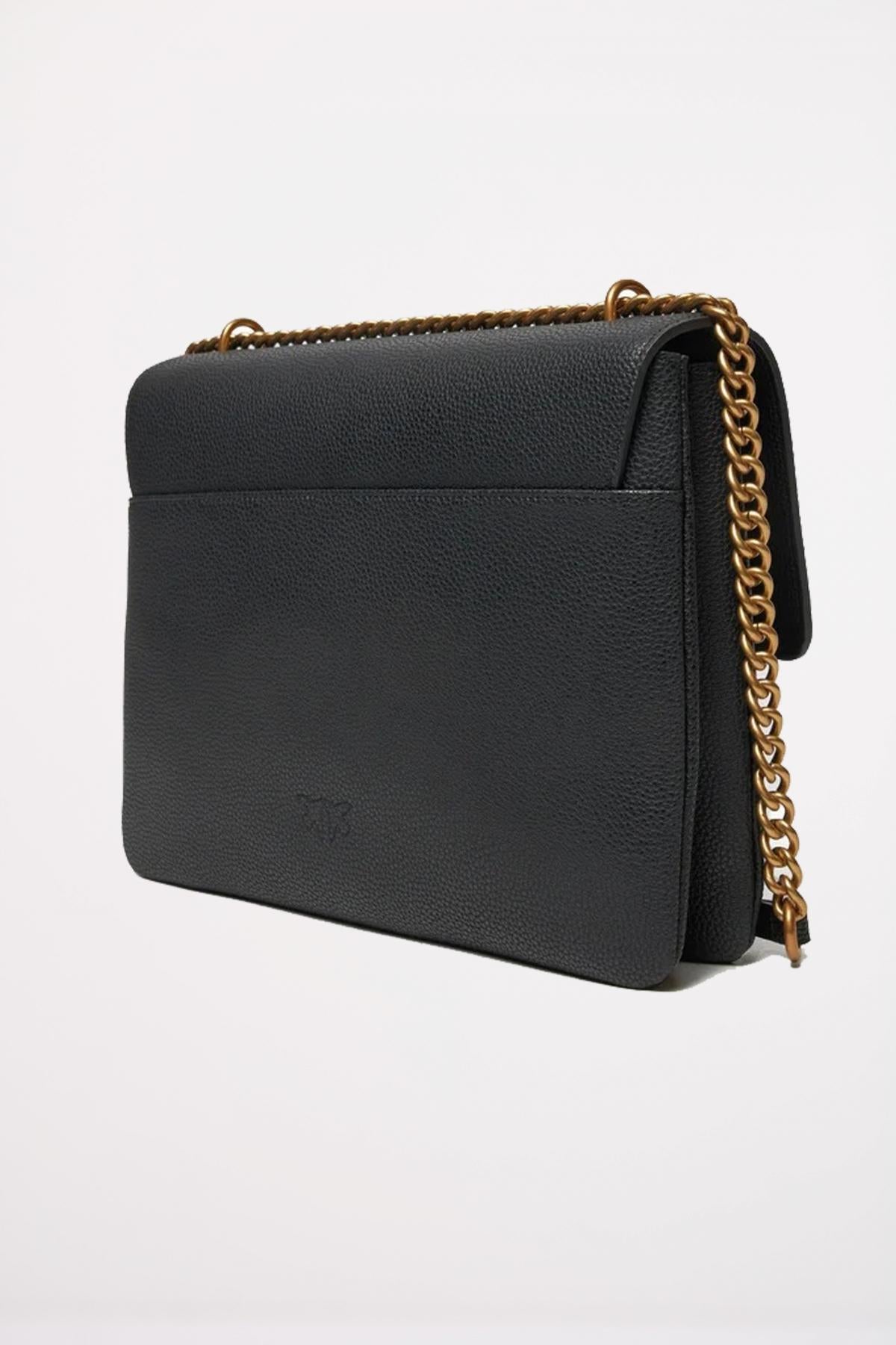PINKO LOVE ONE SOFT BIG en color NEGRO (2)