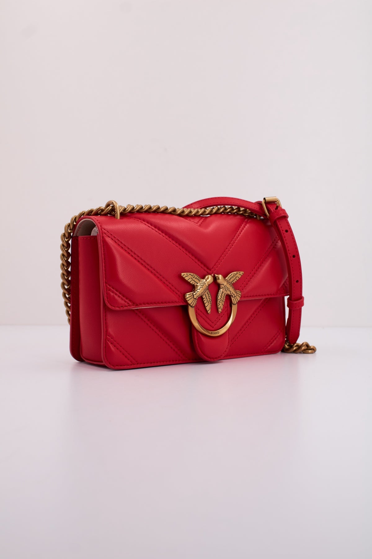 PINKO LOVE ONE MINI LIGHT DC en color ROJO (2)