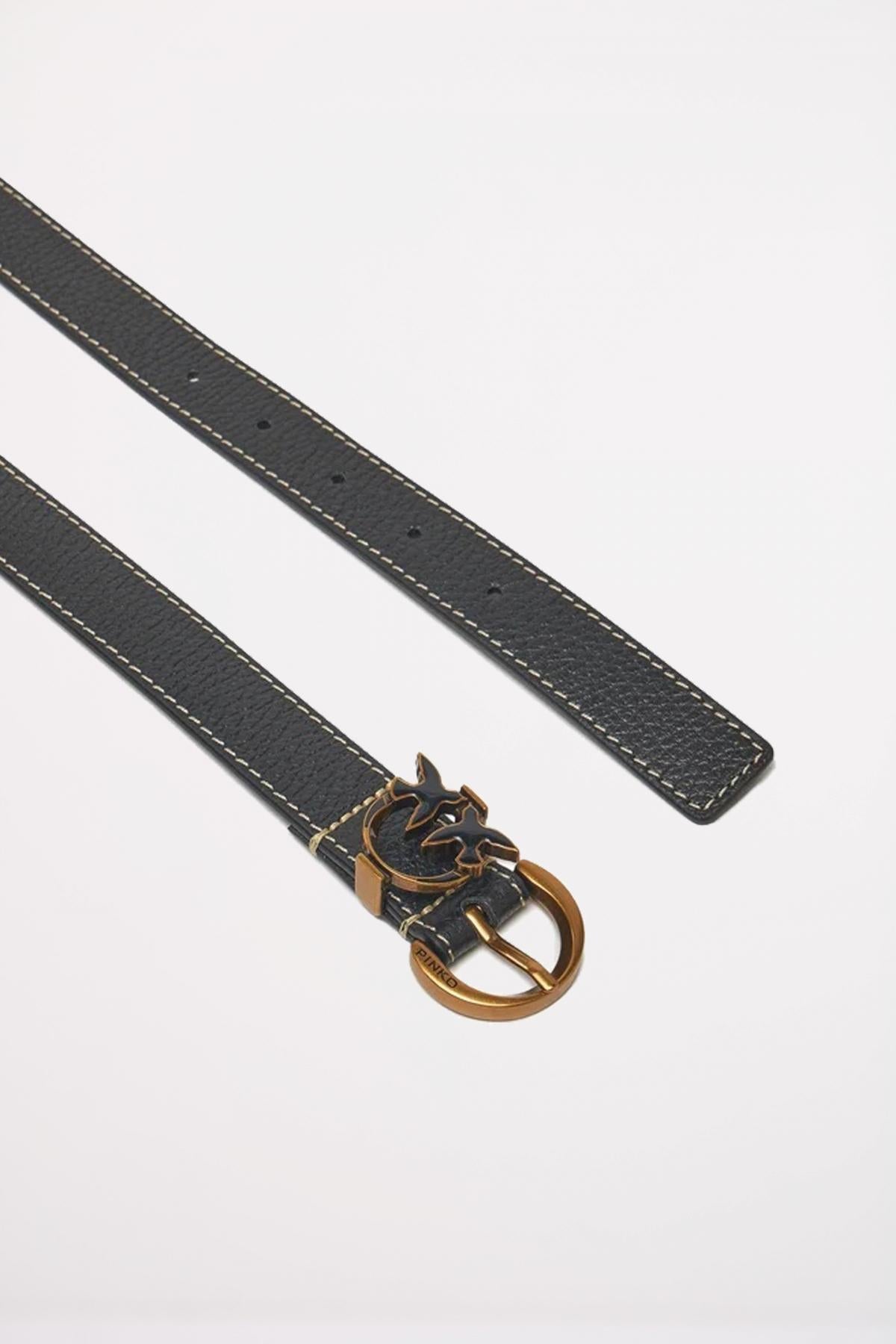 PINKO TAMBORIL H, BELT en color NEGRO (3)