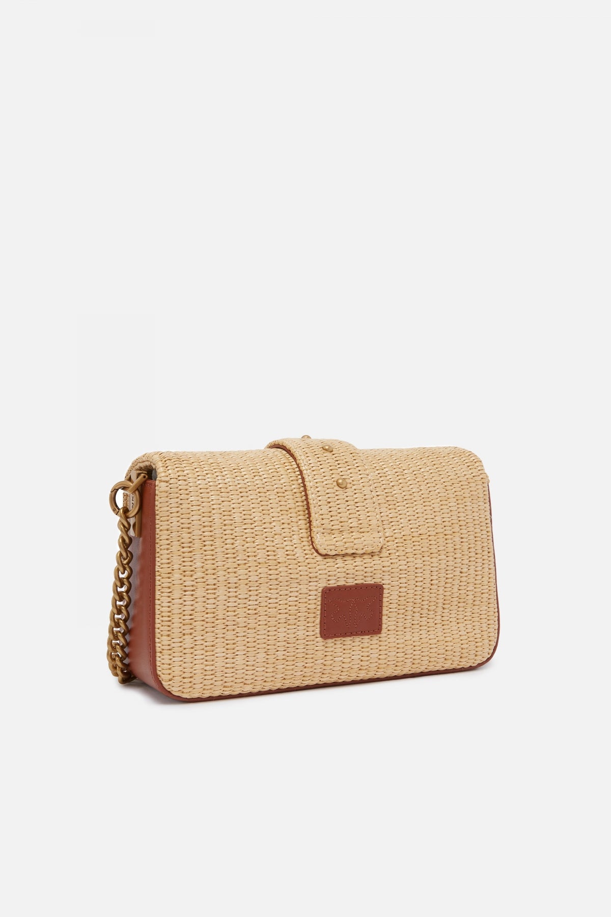 PINKO LOVE ONE MINI SLOUCHY en color BEIS (2)