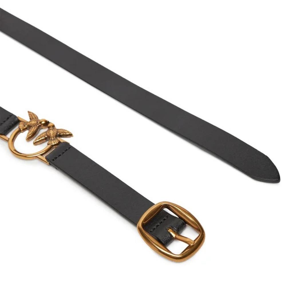 PINKO DITA H BELT en color NEGRO (5)
