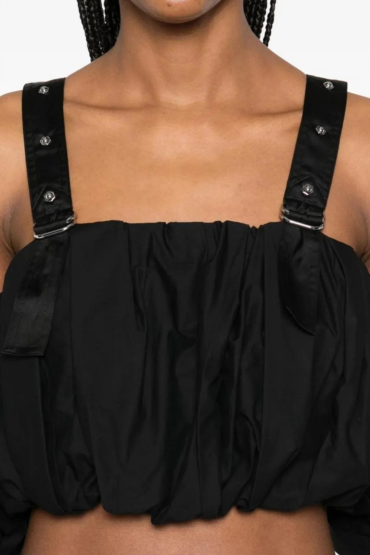 PINKO RAUL TOP POPELINE en color NEGRO (2)