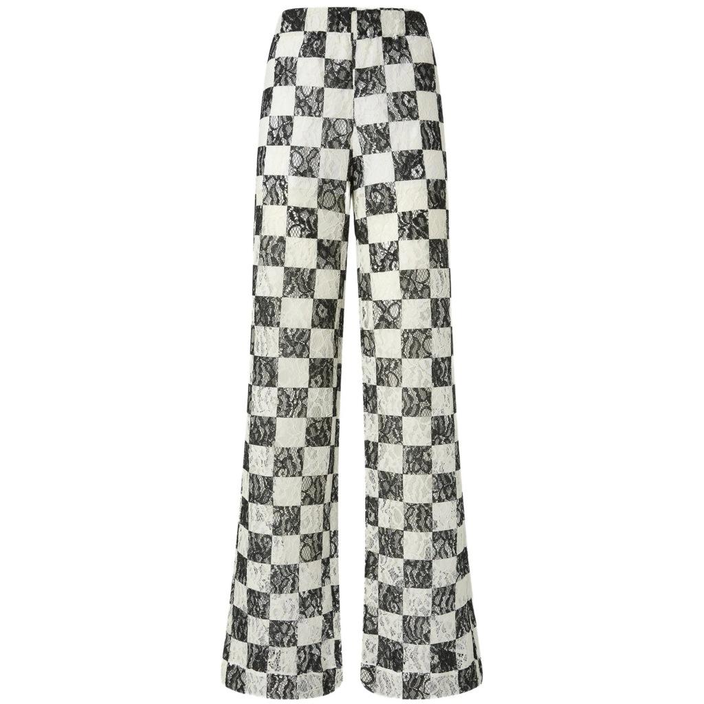 PINKO PERCY PANTALONE en color NEGRO (3)