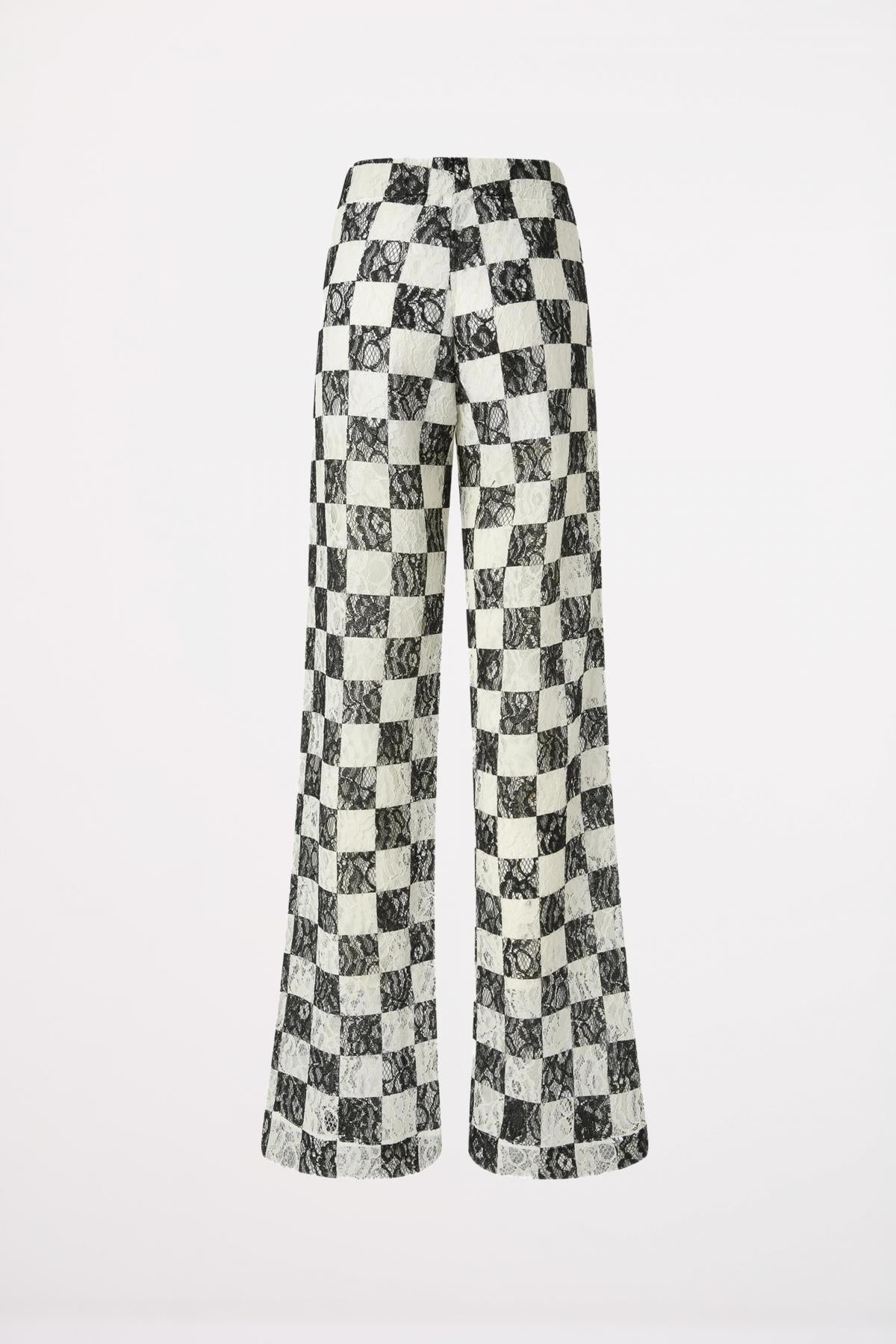 PINKO PERCY PANTALONE en color NEGRO (2)