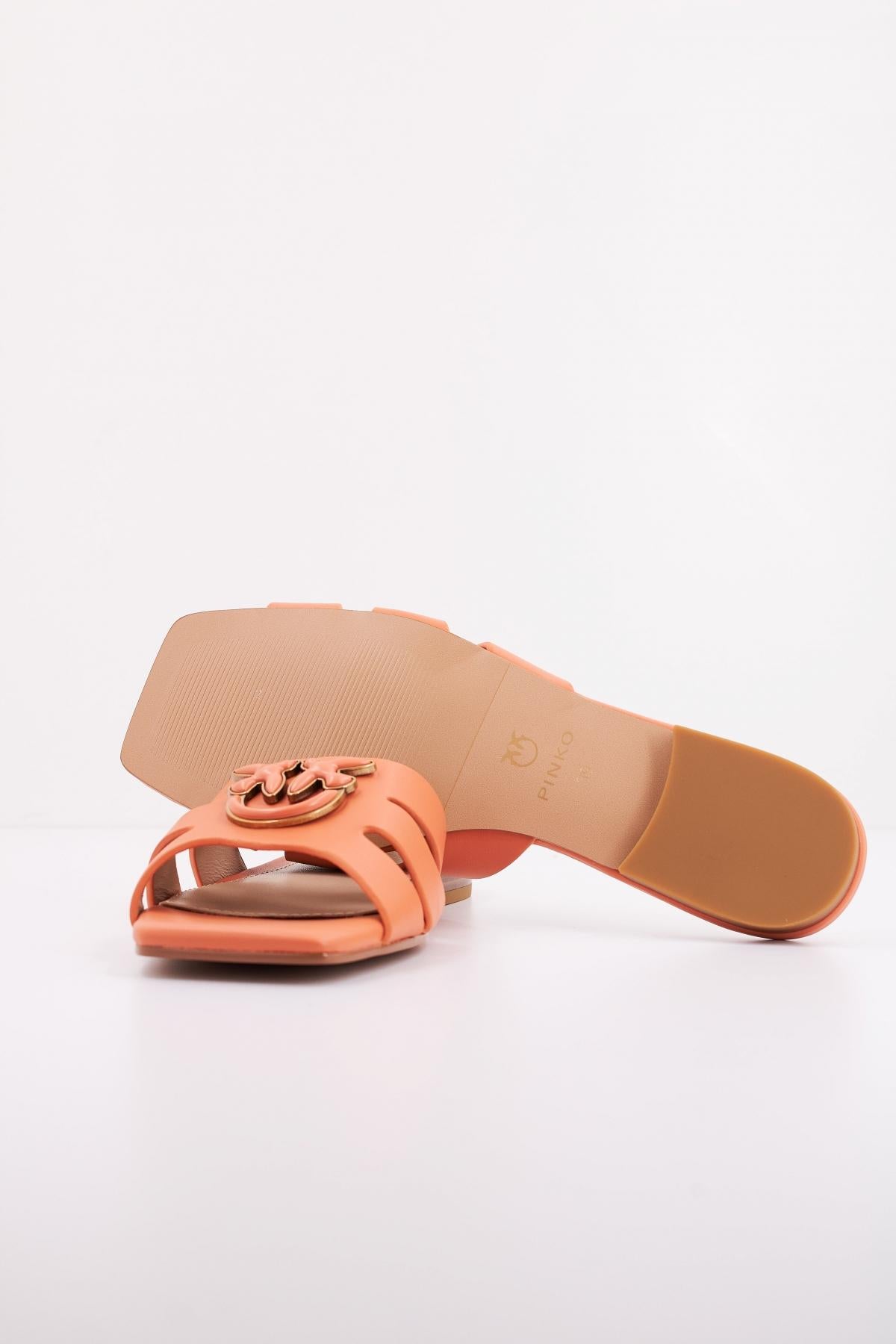 PINKO P MARLI SLIPPER en color NARANJA (5)