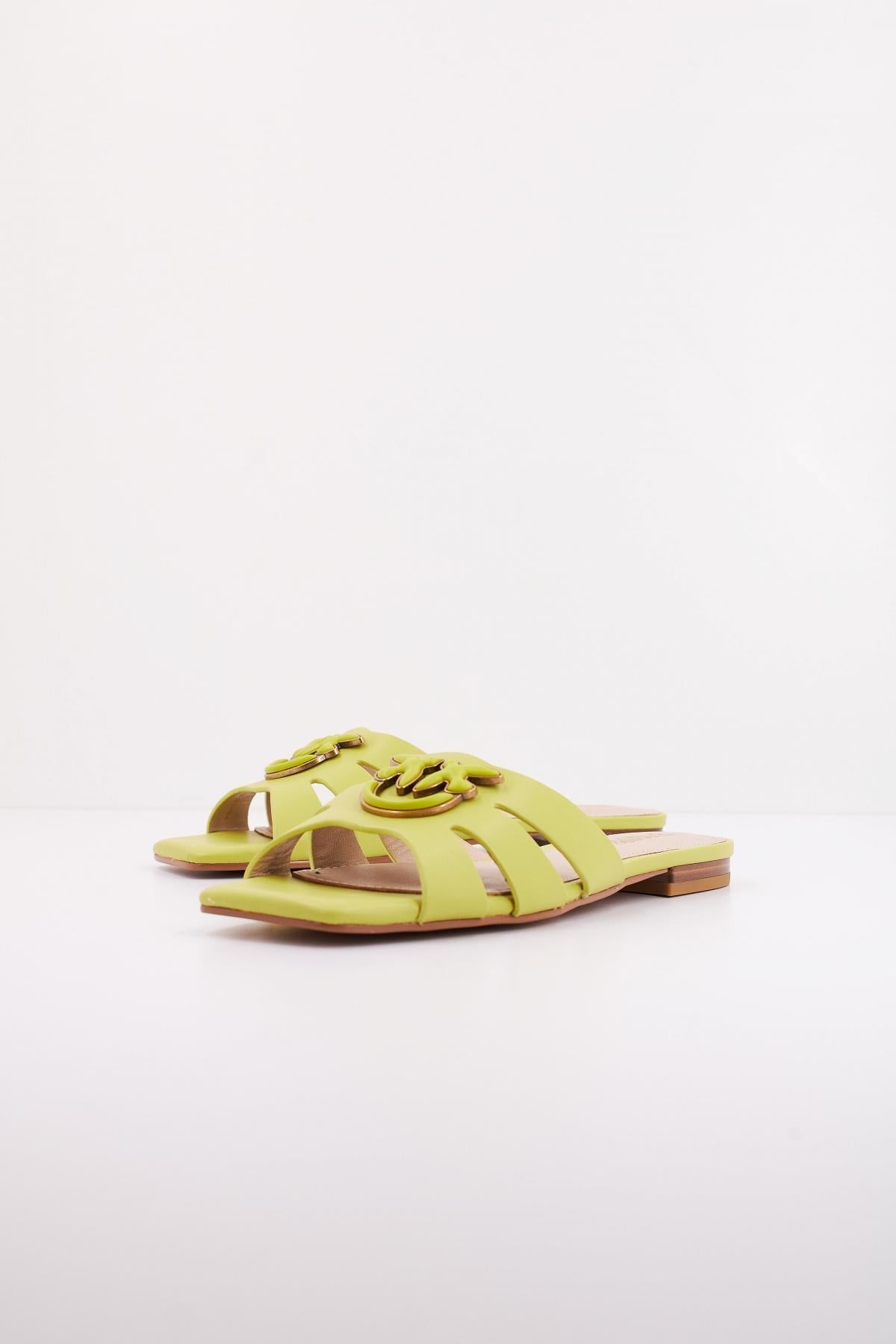 PINKO P MARLI SLIPPER en color AMARILLO (2)