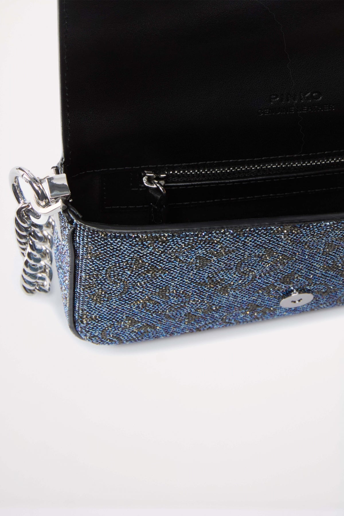 PINKO LOVE ONE SLOUCHY BABY en color AZUL (4)