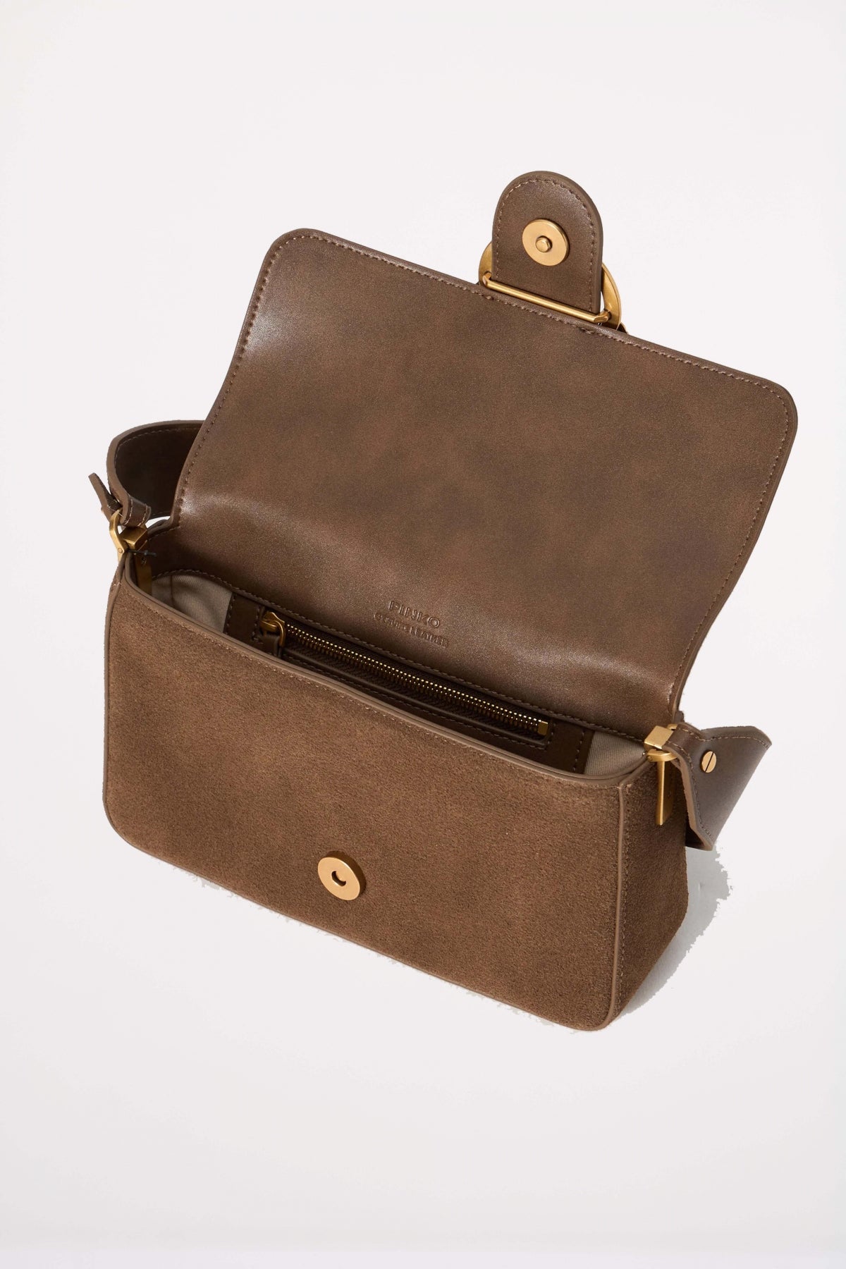 PINKO LOVE ONE MINI SLOUCHY F en color MARRON (3)