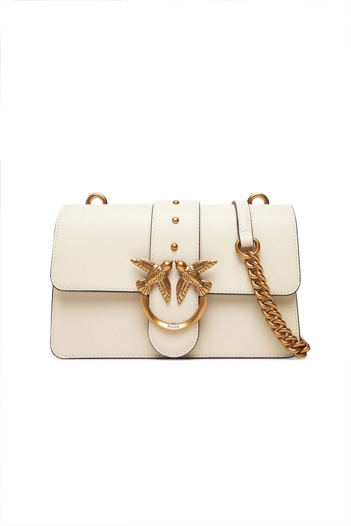 PINKO LOVE ONE MINI ST. CL VI en color BEIS (2)