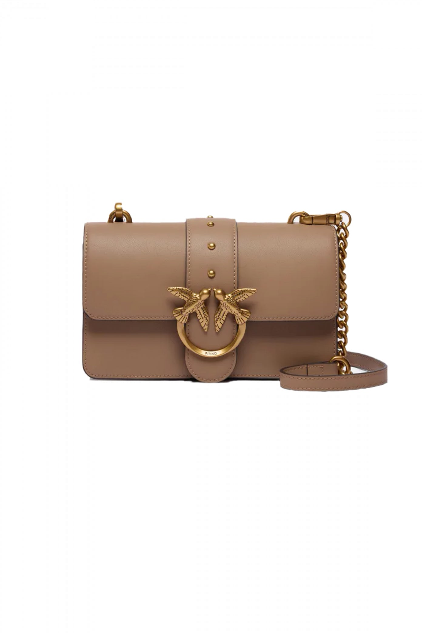PINKO LOVE ONE MINI ST. CL VI en color MARRON (1)