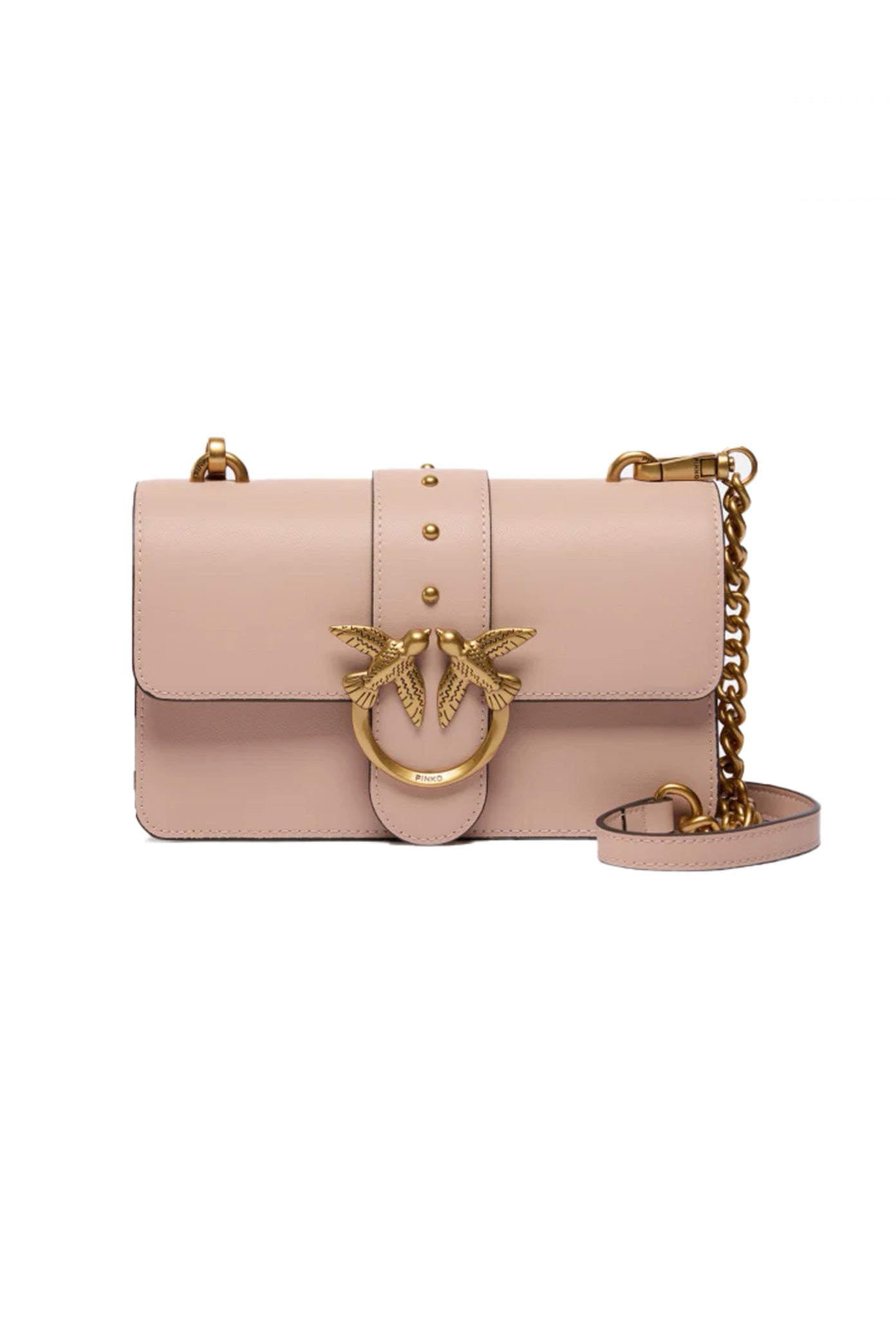 PINKO LOVE ONE MINI ST. CL VI en color NUDE (1)