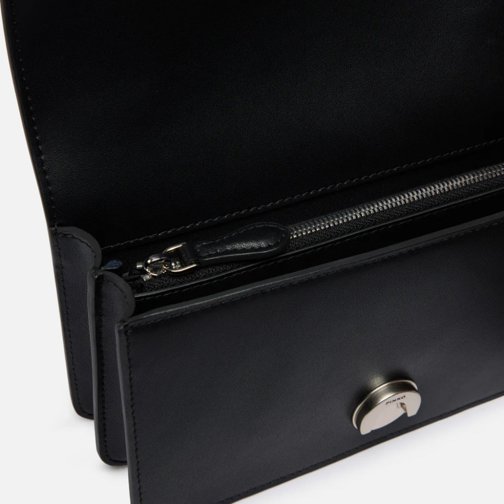 PINKO LOVE ONE MINI ST. CL VI en color NEGRO (6)