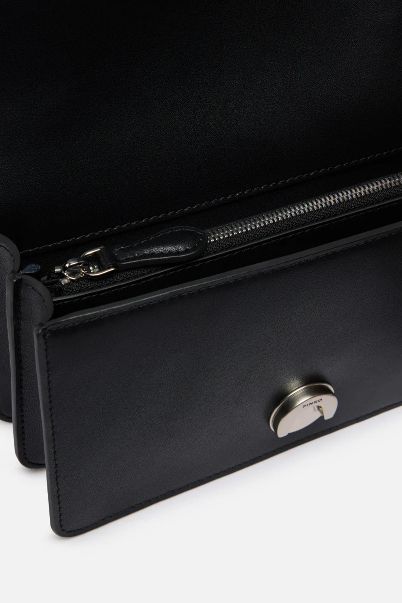PINKO LOVE ONE MINI ST. CL VI en color NEGRO (2)