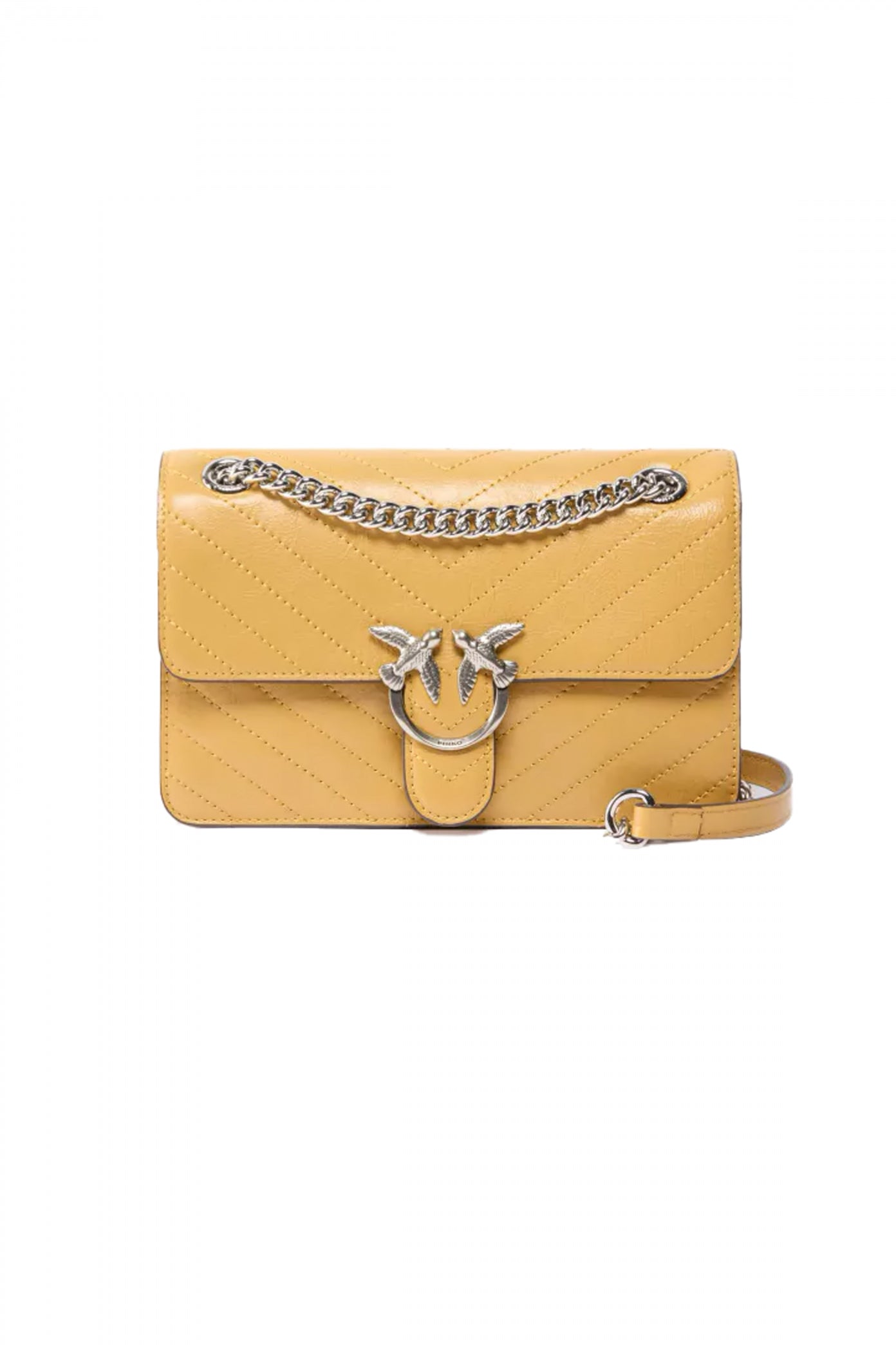 PINKO AJC LOVE ONE LIGTH MINI en color AMARILLO (1)