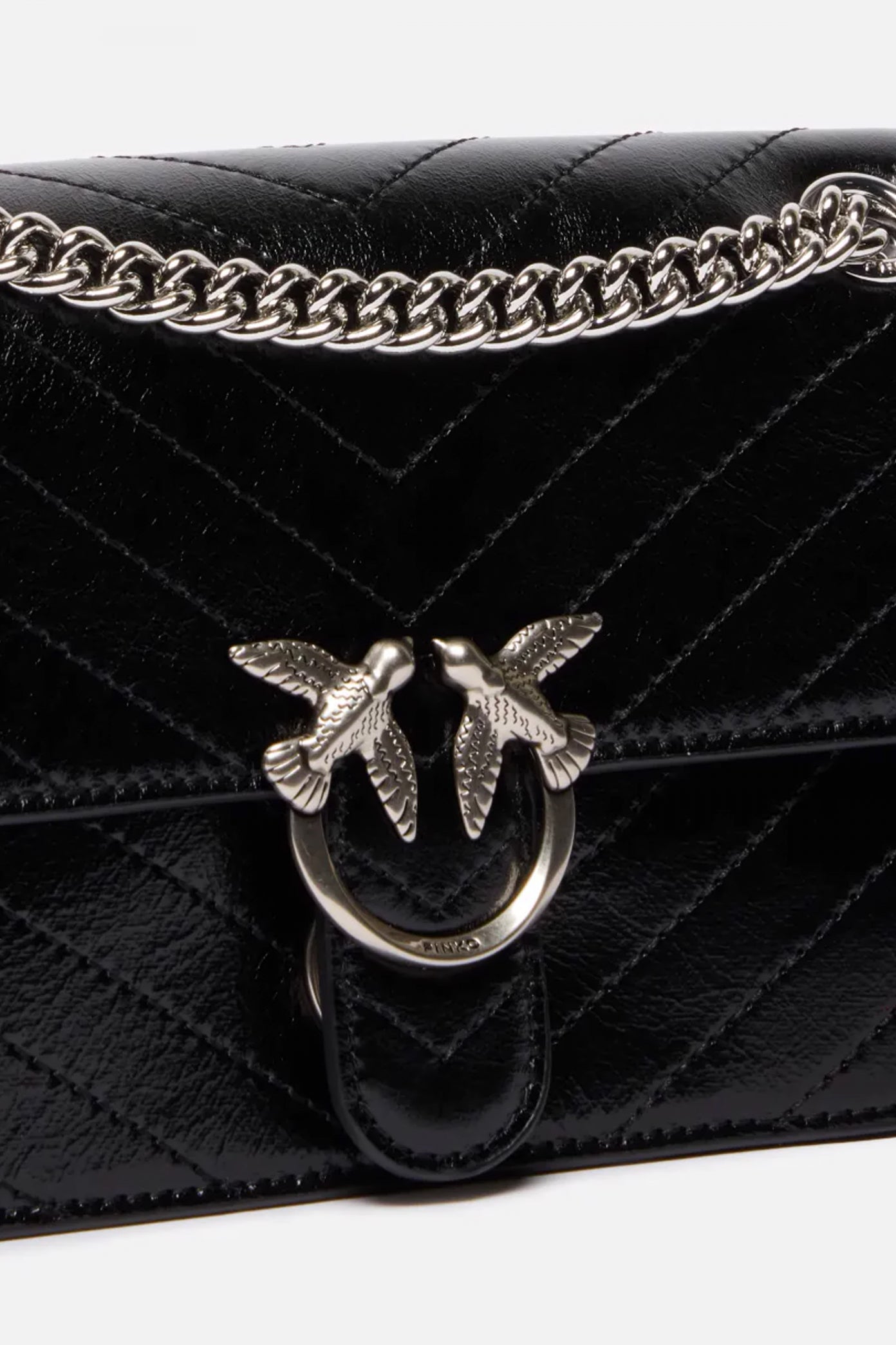 PINKO AJC LOVE ONE LIGTH MINI en color NEGRO (4)