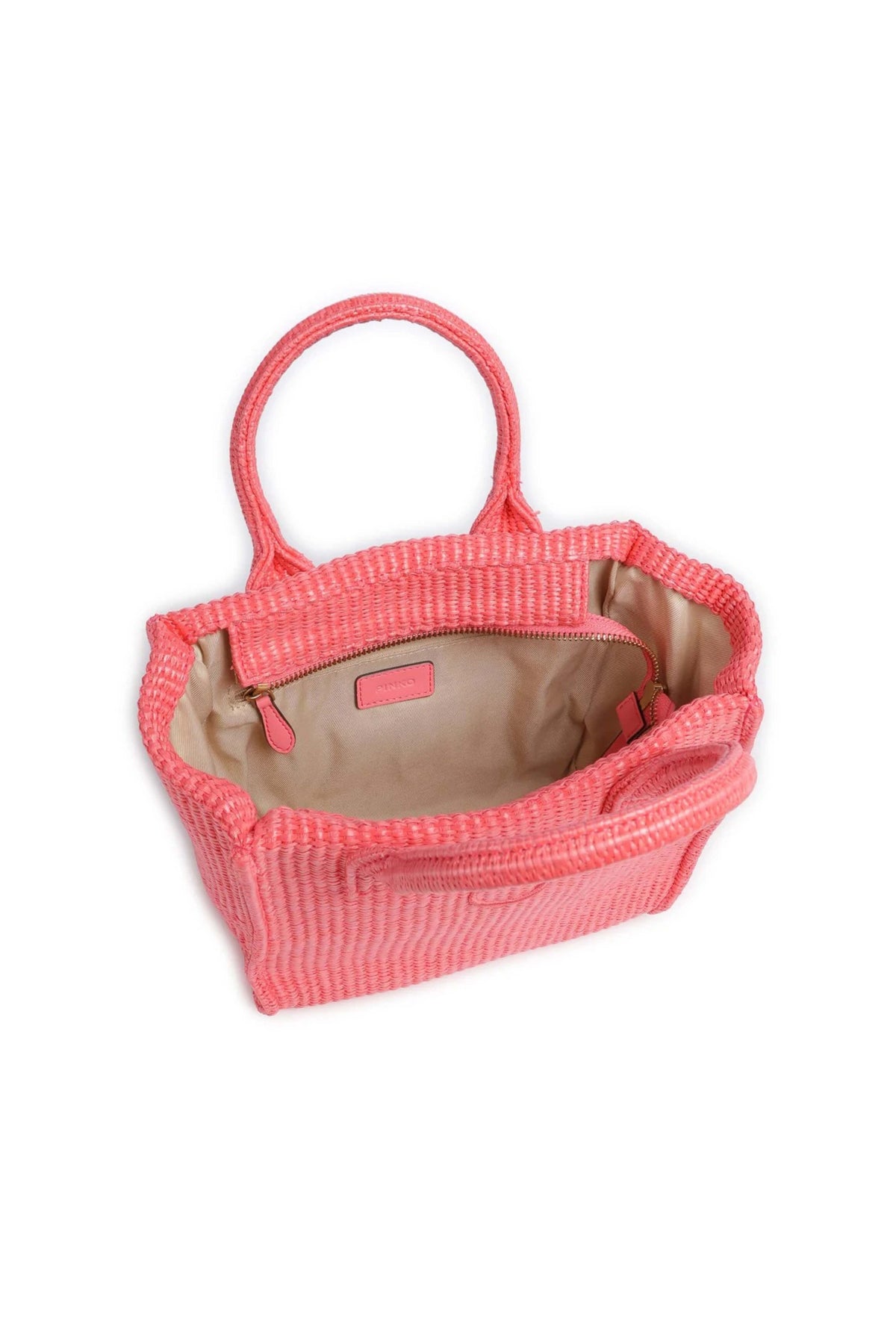 PINKO BEACH SHOPPER MINI en color ROSA (4)